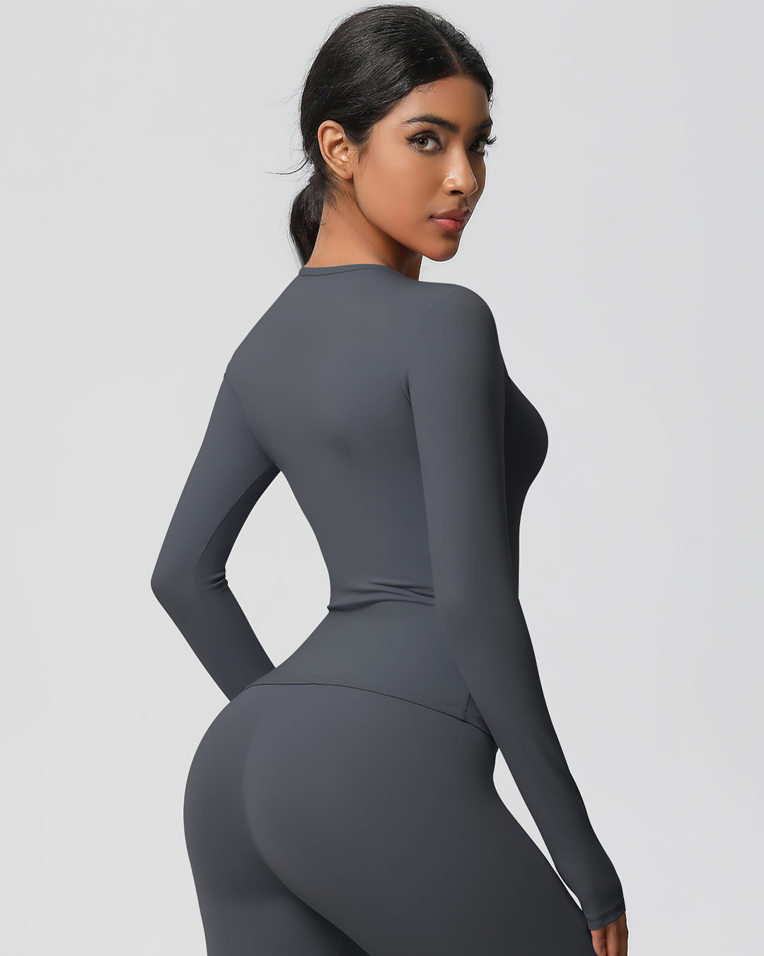 Gwen Long Sleeve - Dark Grey