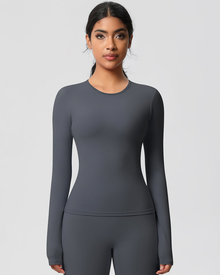 Gwen Long Sleeve - Dark Grey