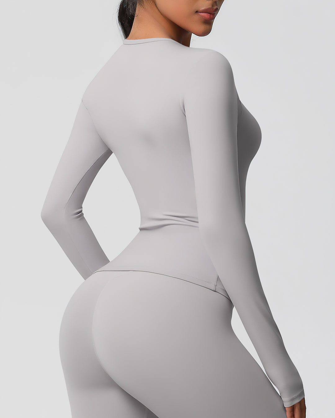Gwen Long Sleeve - Light Grey