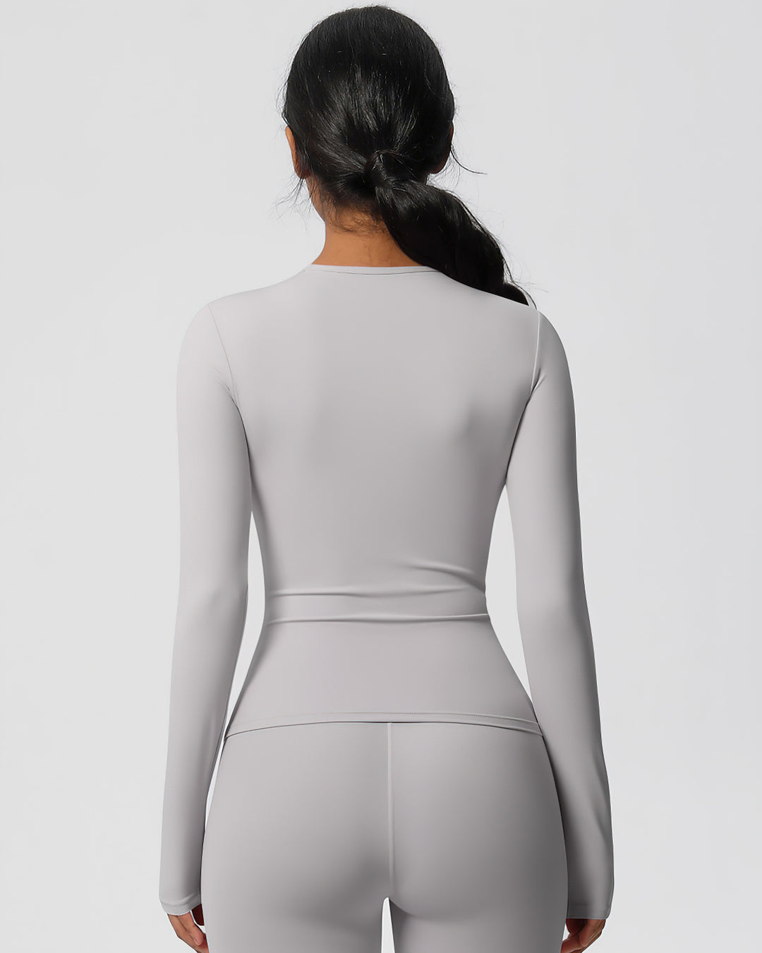 Gwen Long Sleeve - Light Grey