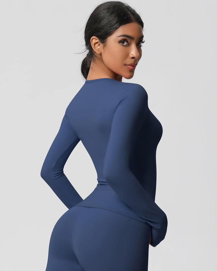 Gwen Long Sleeve - Navy