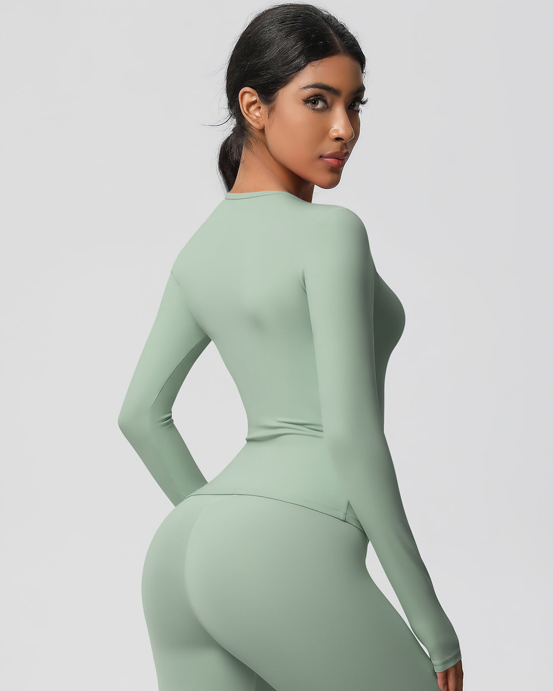Gwen Long Sleeve - Sage Green