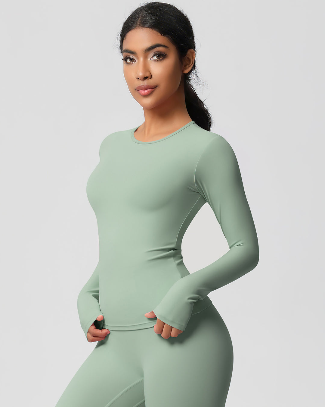 Gwen Long Sleeve - Sage Green