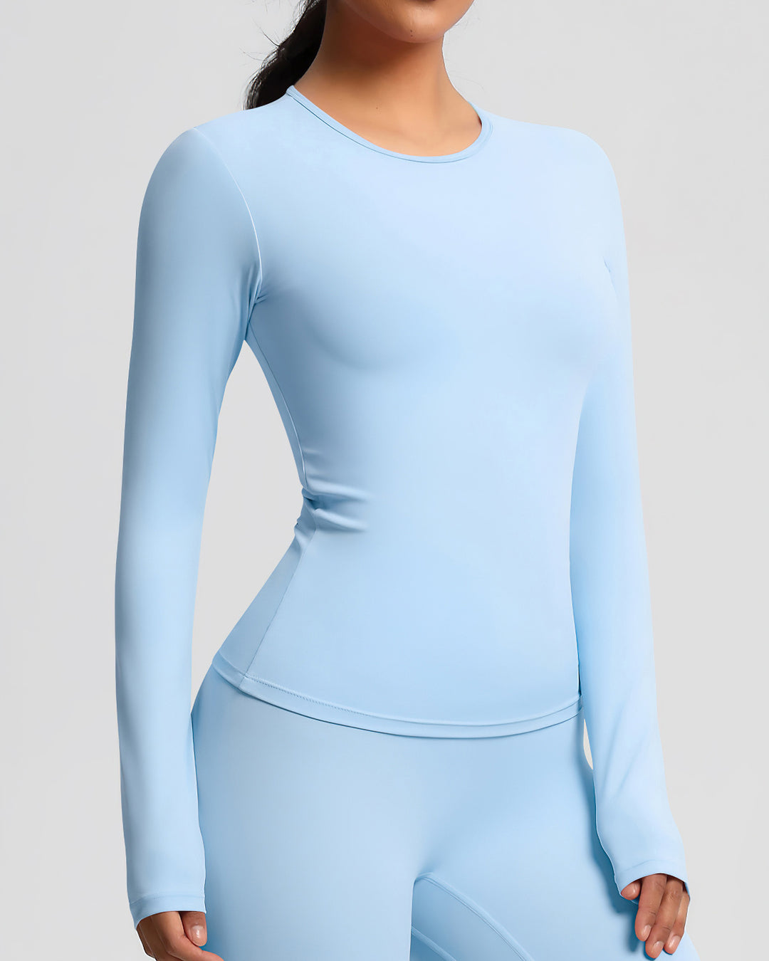 Gwen Long Sleeve - Sky Blue