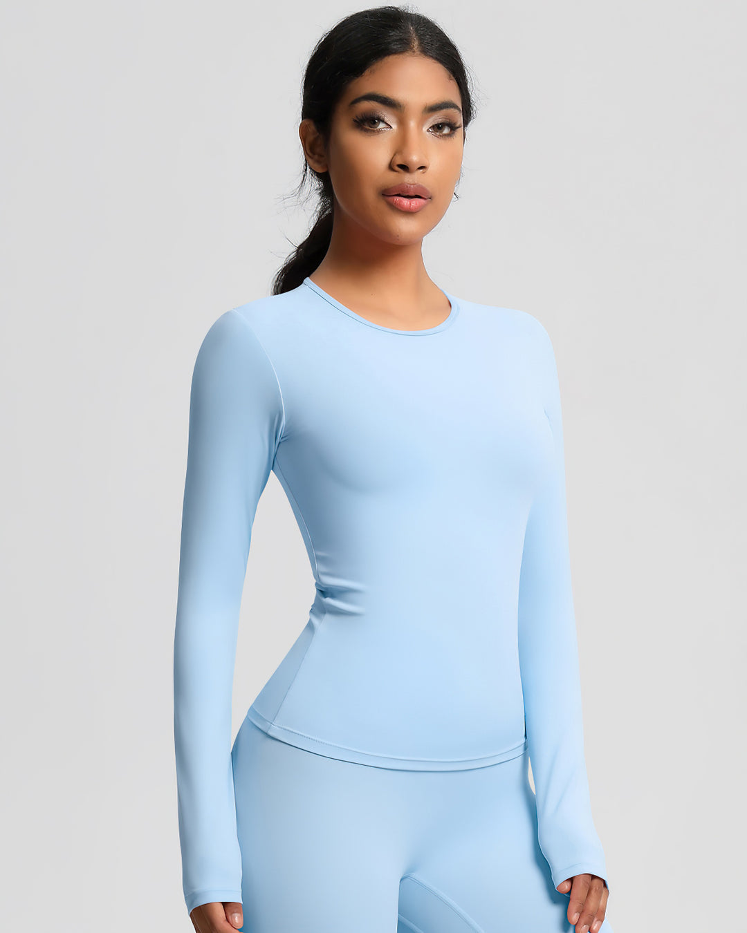 Gwen Long Sleeve - Sky Blue