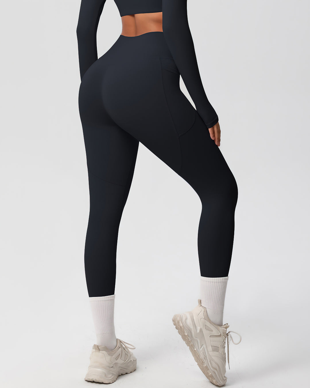 Gwen Pocket Leggings - Black