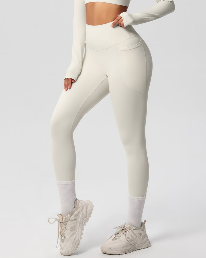 Gwen Pocket Leggings - Cloud