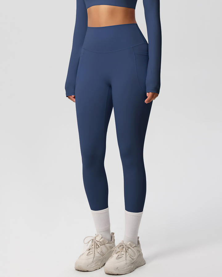 Gwen Pocket Leggings - Navy