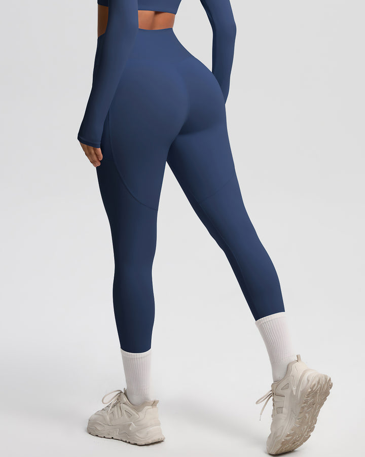 Gwen Pocket Leggings - Navy