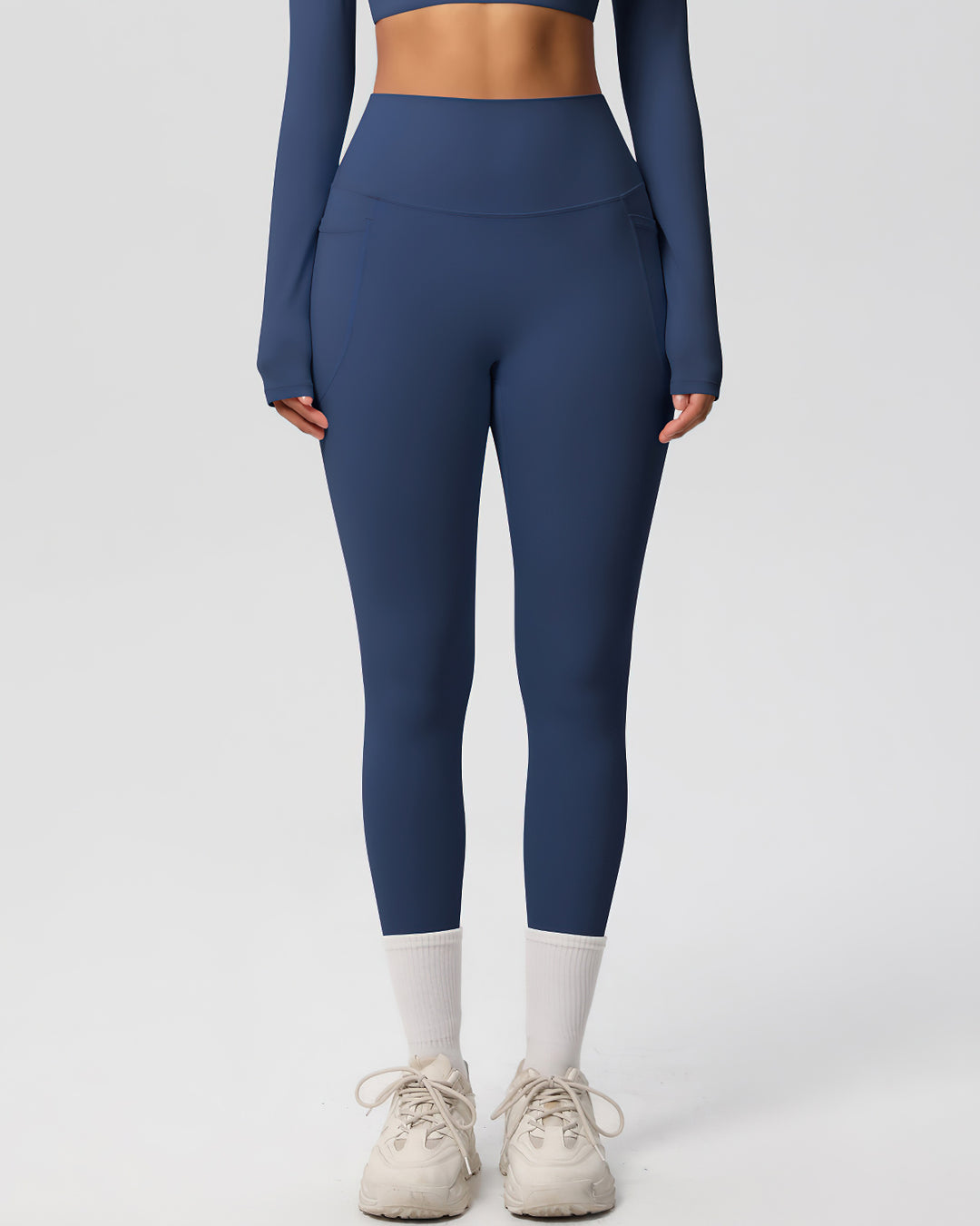 Gwen Pocket Leggings - Navy