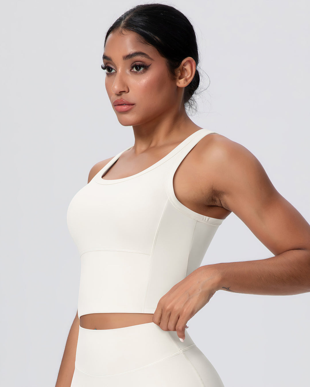 Gwen Racerback Top - Cloud