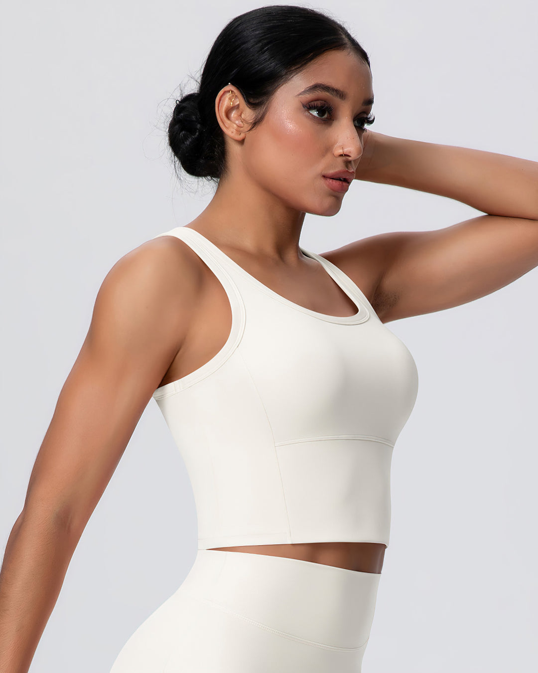 Gwen Racerback Top - Cloud