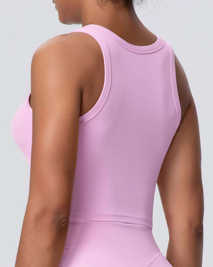 Gwen Racerback Top - Pink