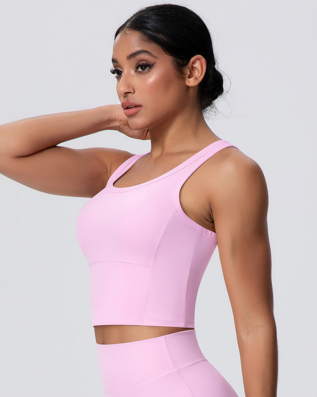 Gwen Racerback Top - Pink
