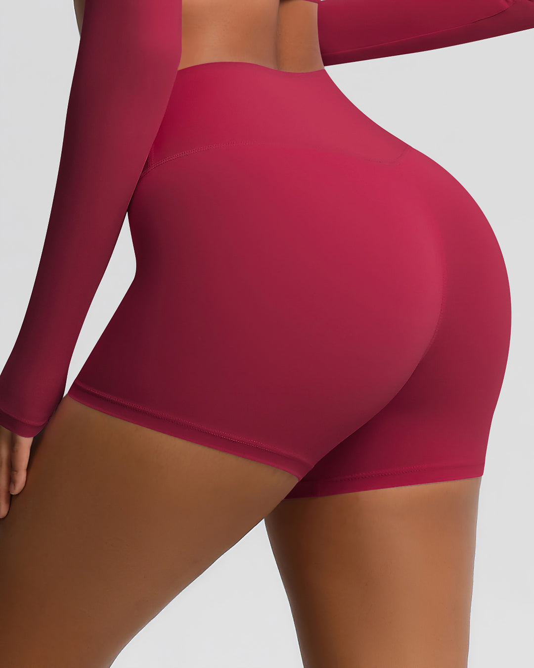 Gwen Seamless Shorts - Carmine