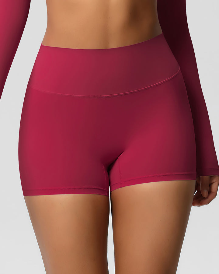 Gwen Seamless Shorts - Carmine