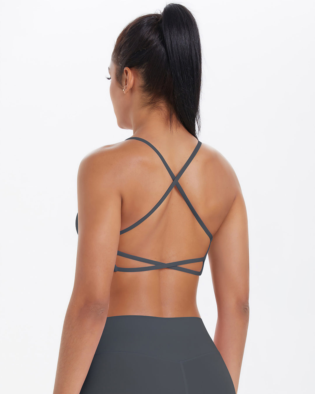 Gwen Sports Bra - Dark Grey