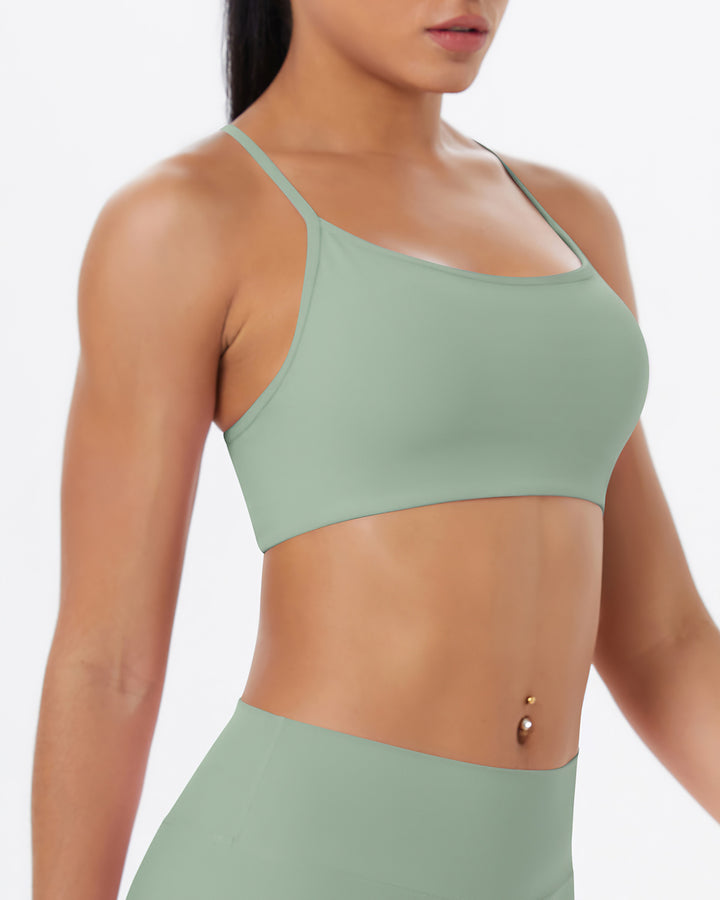 Gwen Sports Bra - Sage Green