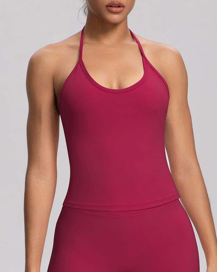 Gwen Tank Top - Carmine