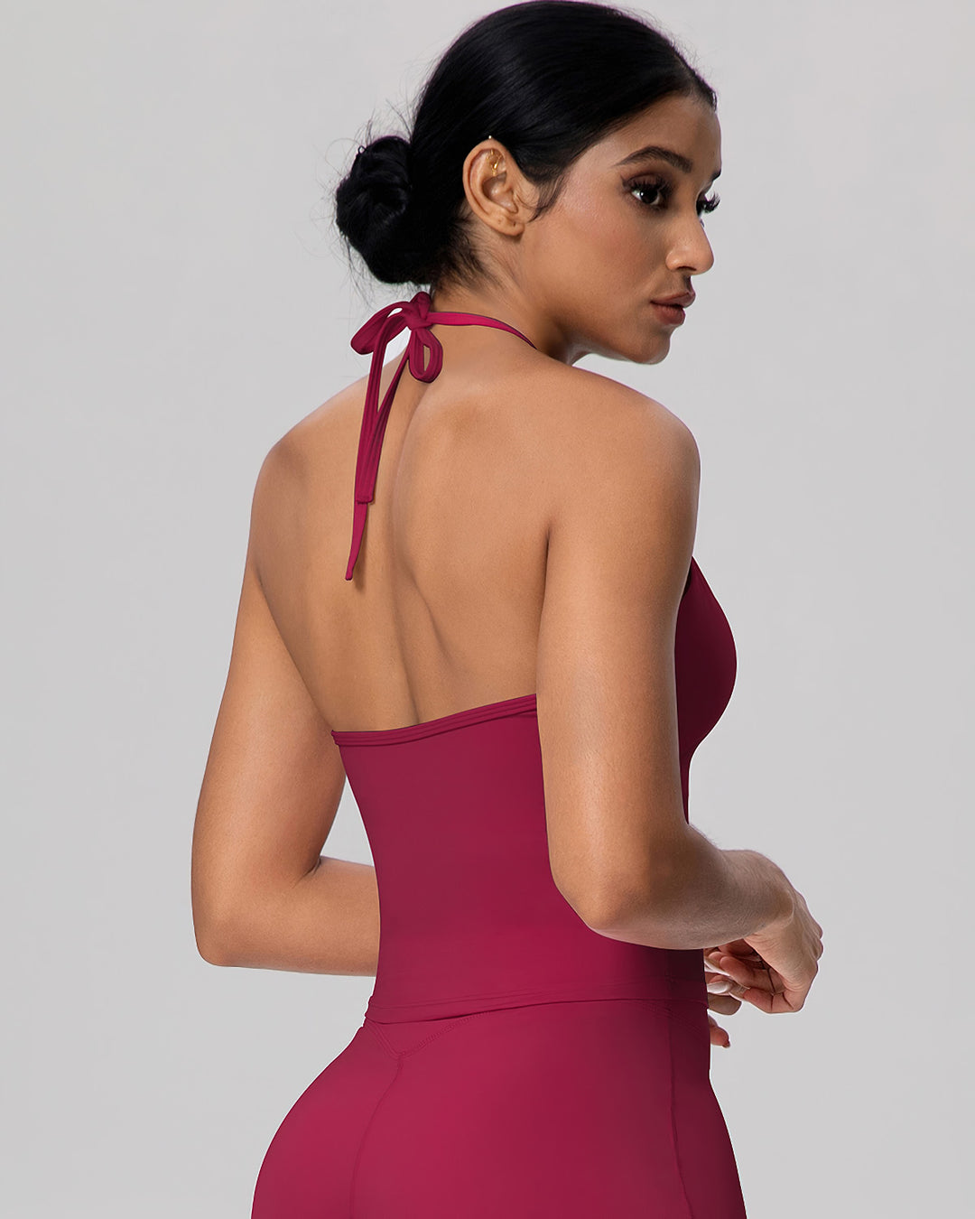 Gwen Tank Top - Carmine