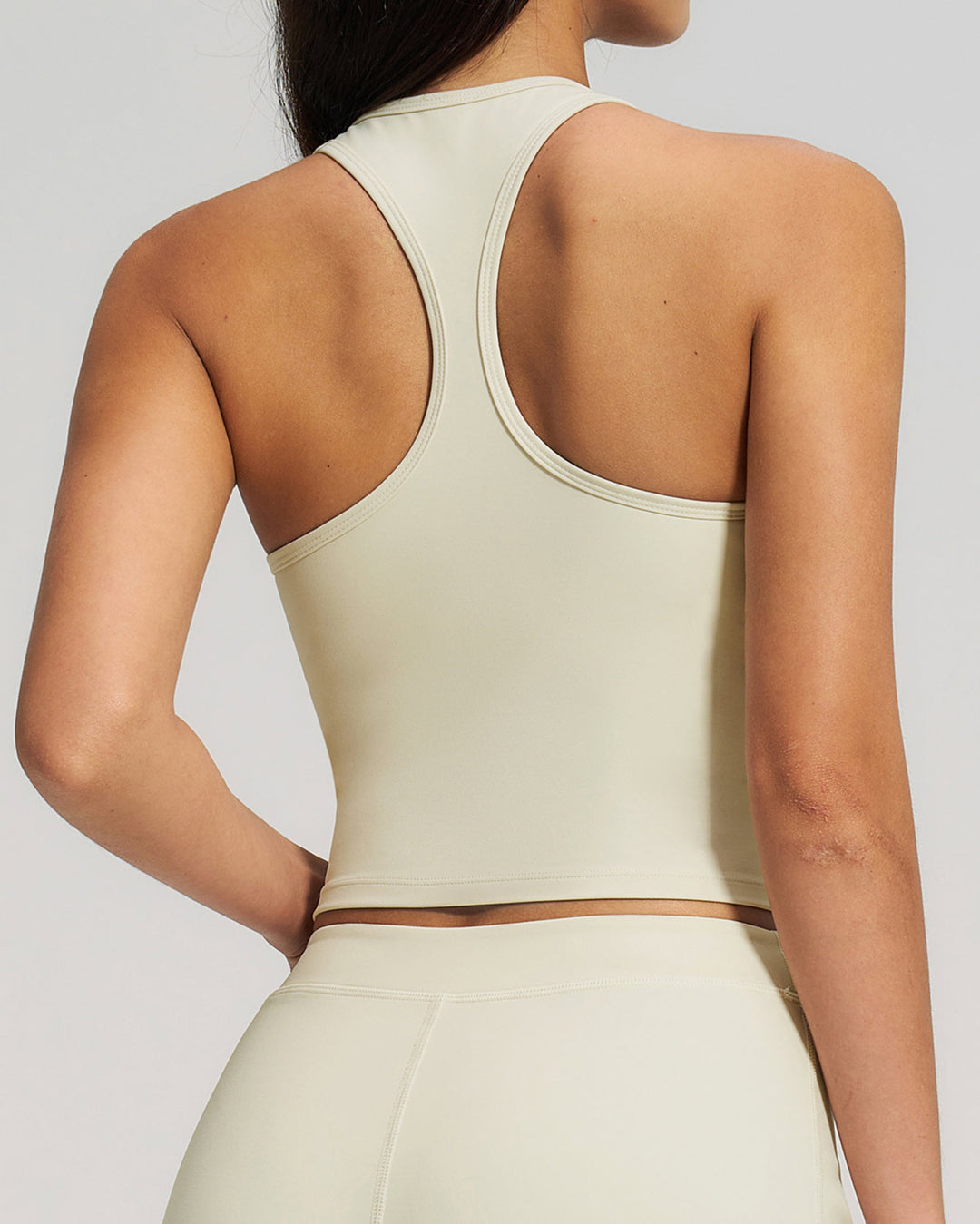 Halo Crop Top - Cream