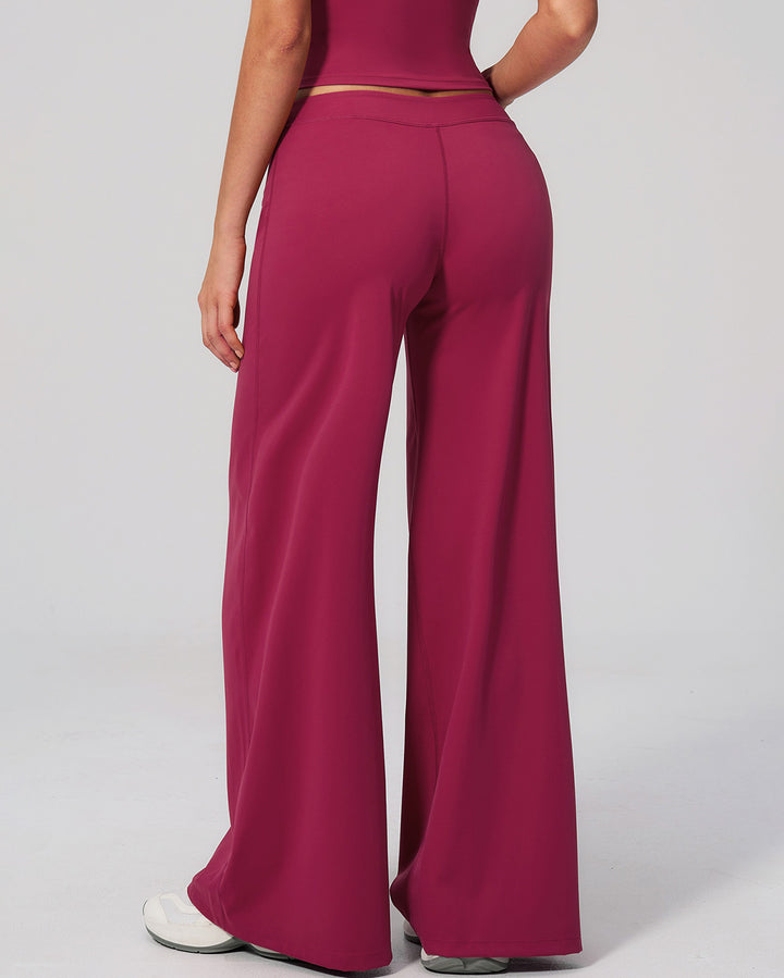 Halo Flare Leggings - Berry