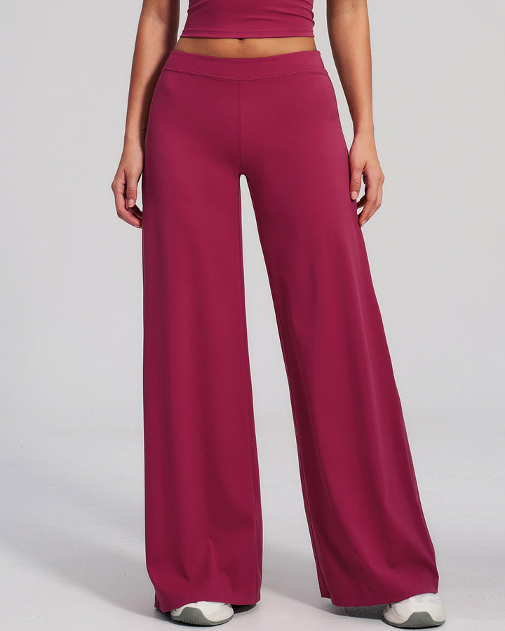 Halo Flare Leggings - Berry