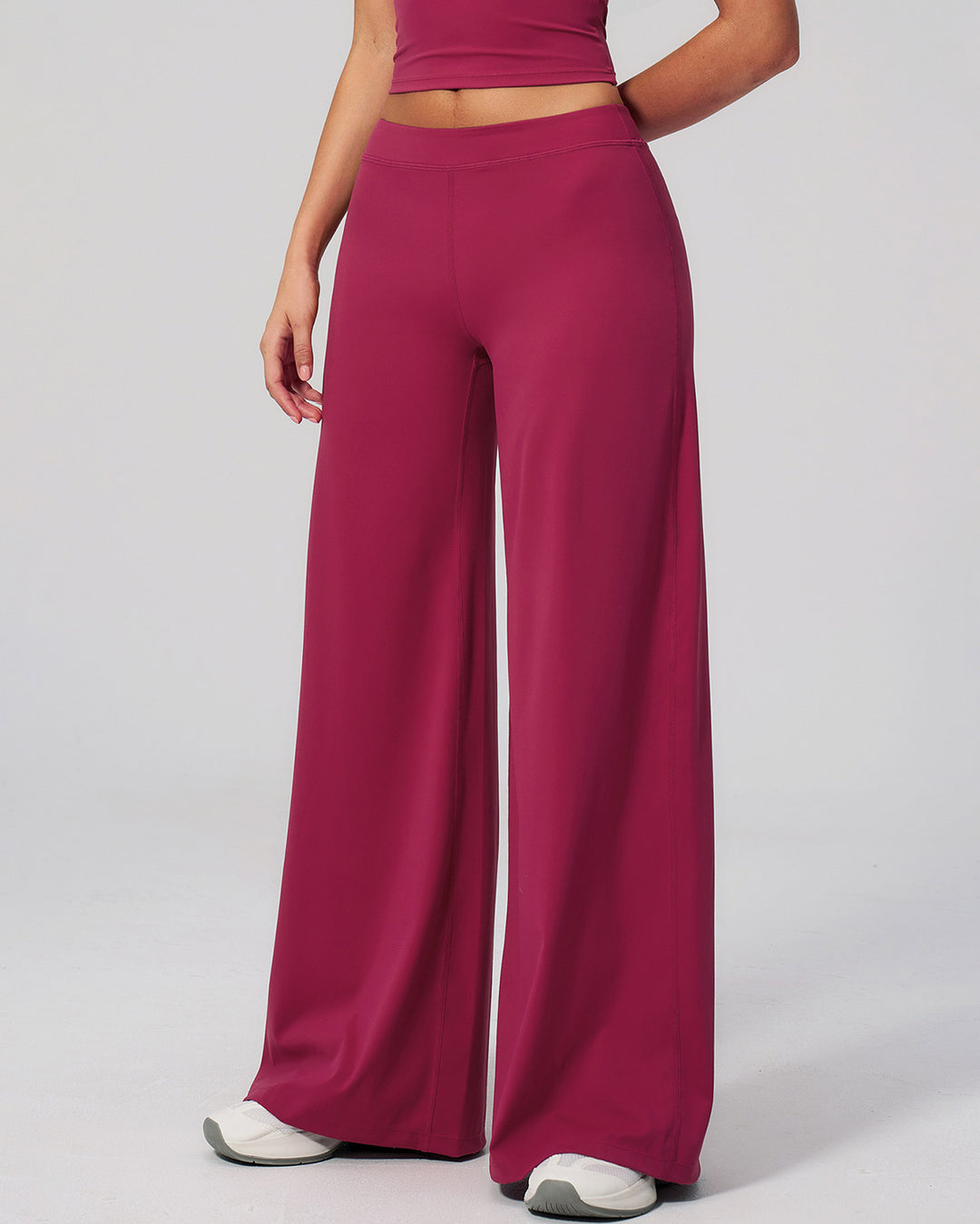 Halo Flare Leggings - Berry