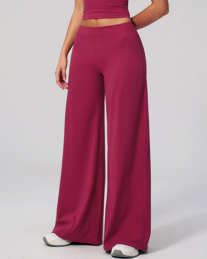 Halo Flare Leggings - Berry
