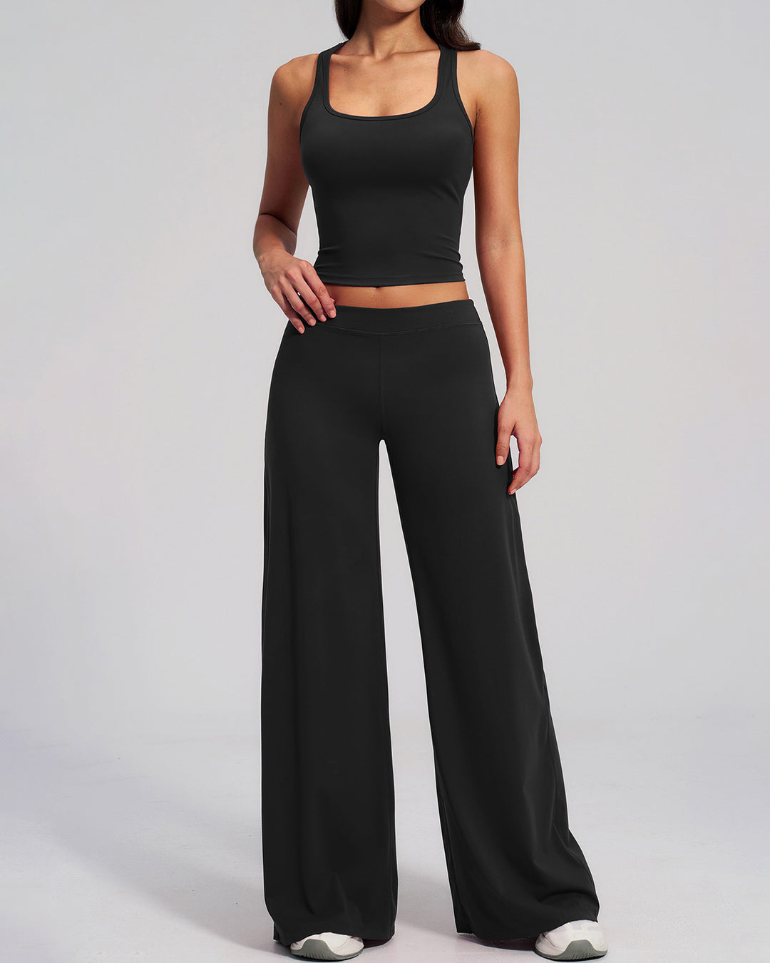Halo Flare Leggings - Black