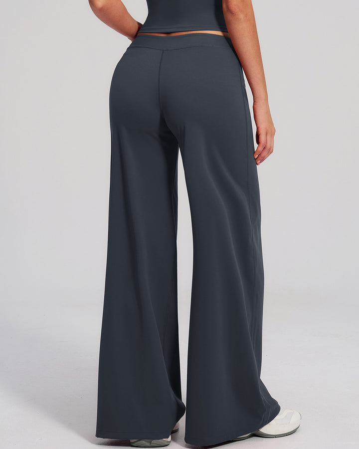 Halo Flare Leggings - Charcoal
