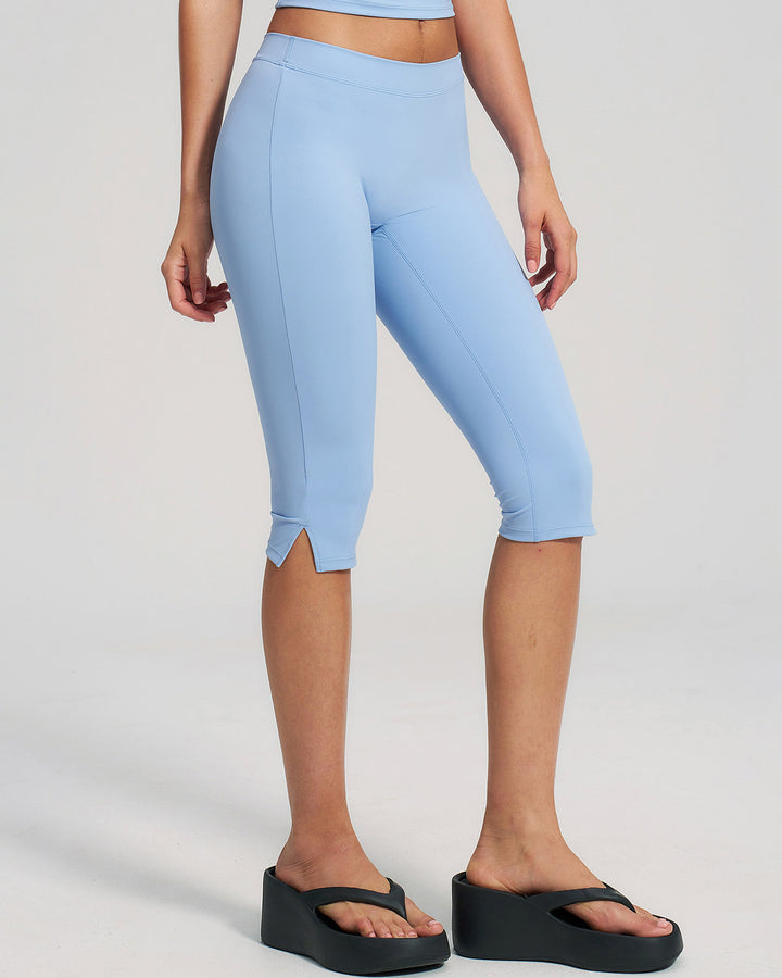 Halo Seamless Capri - Sky