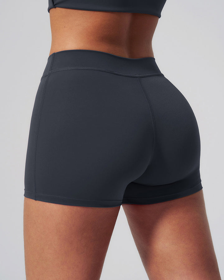Halo Seamless Shorts - Charcoal