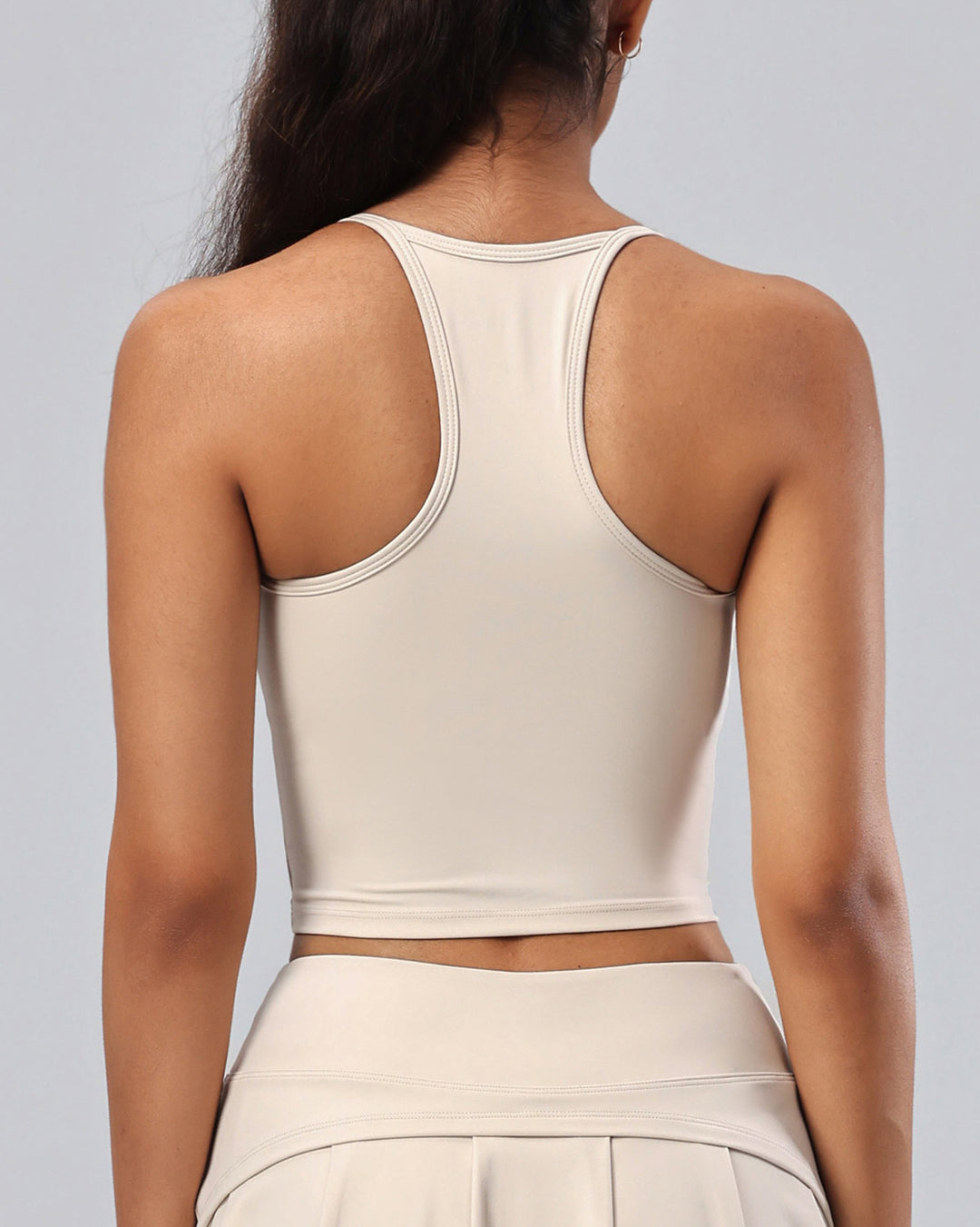 Haniya Crop Top - Beige