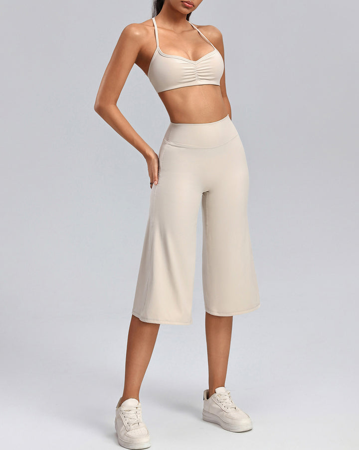 Haniya Seamless Capri - Beige