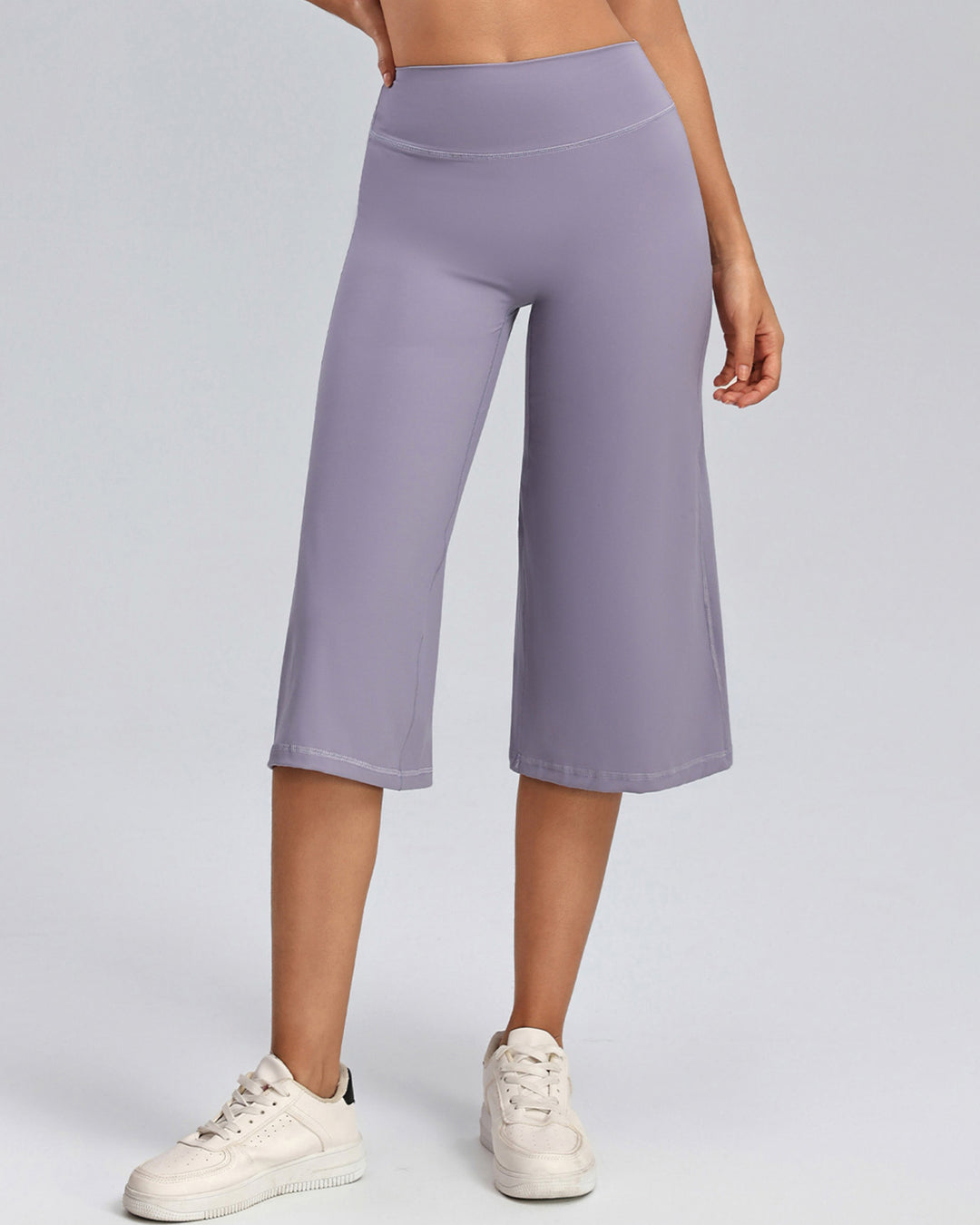 Haniya Seamless Capri - Lilac