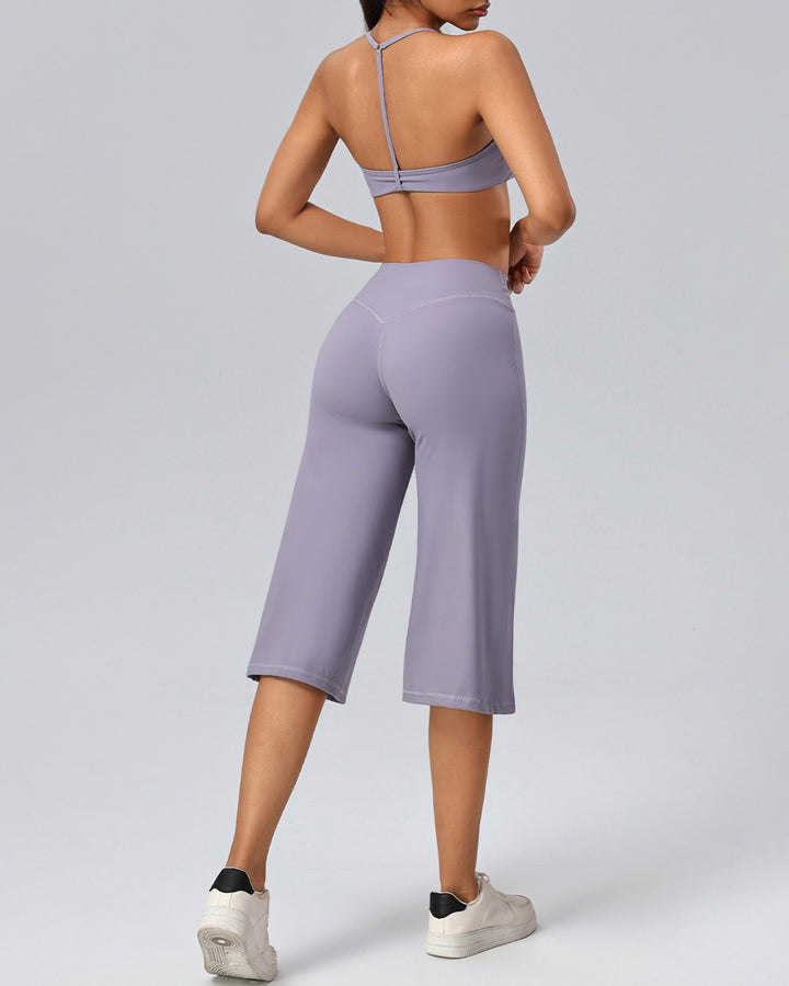 Haniya Seamless Capri - Lilac