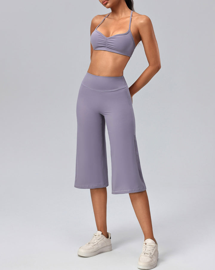 Haniya Seamless Capri - Lilac