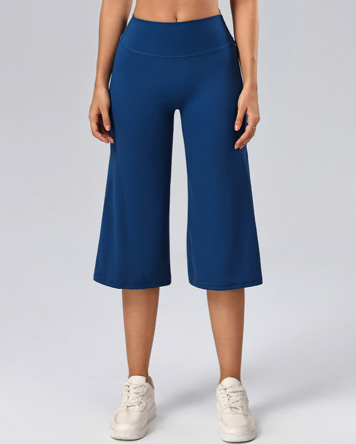 Haniya Seamless Capri - Navy