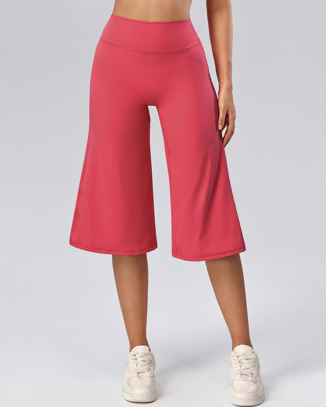 Haniya Seamless Capri - Raspberry