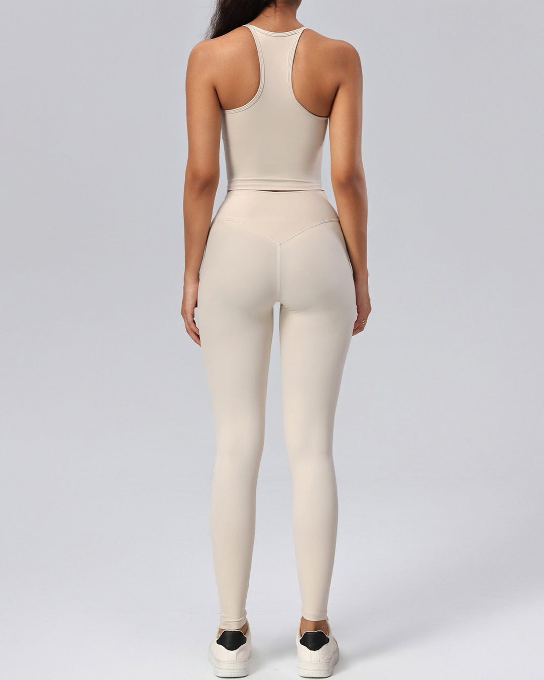 Haniya Seamless Leggings - Beige