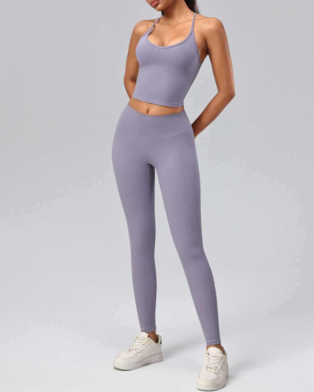 Haniya Seamless Leggings - Lilac
