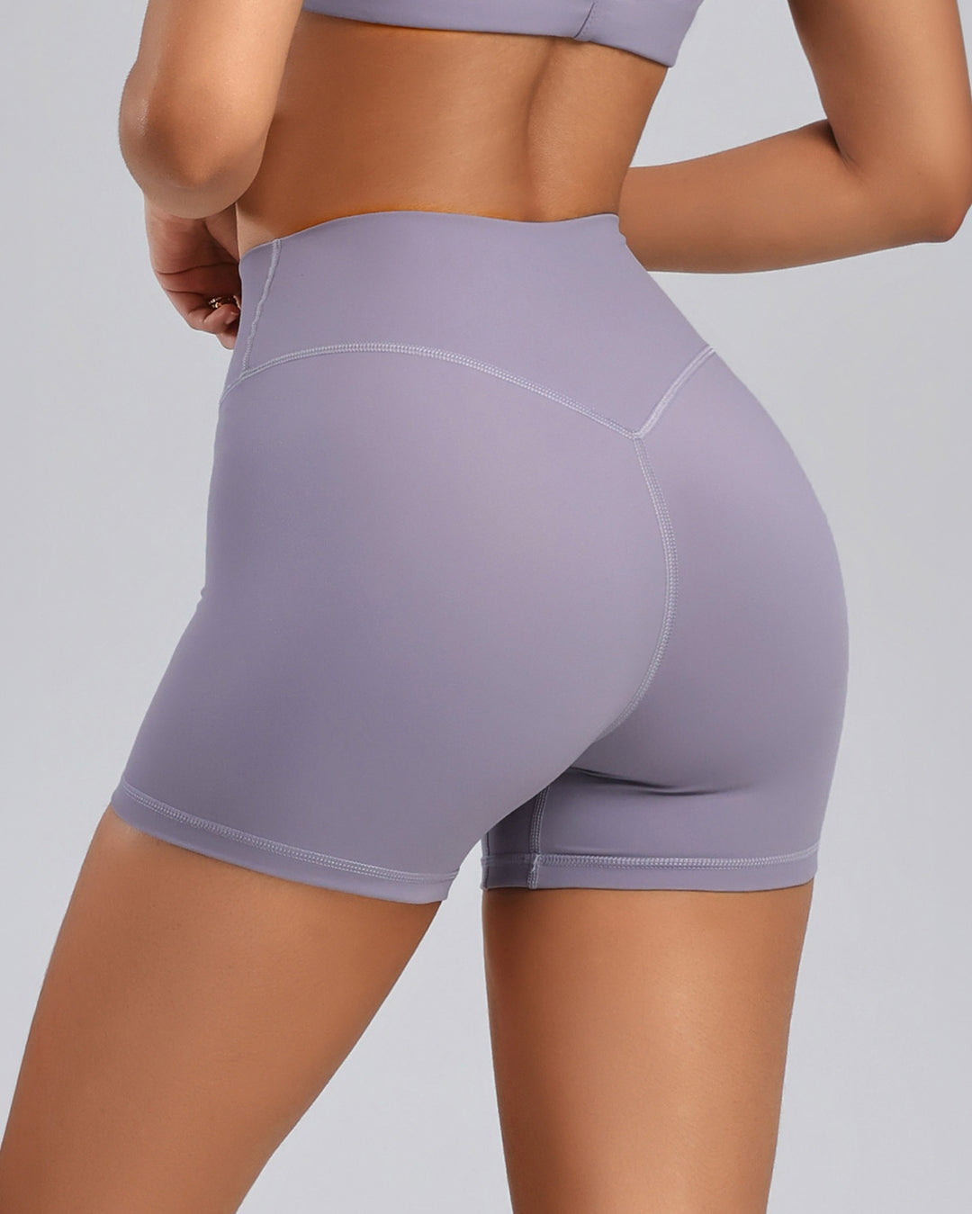 Haniya Seamless Shorts - Lilac
