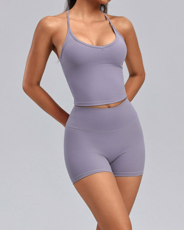 Haniya Seamless Shorts - Lilac