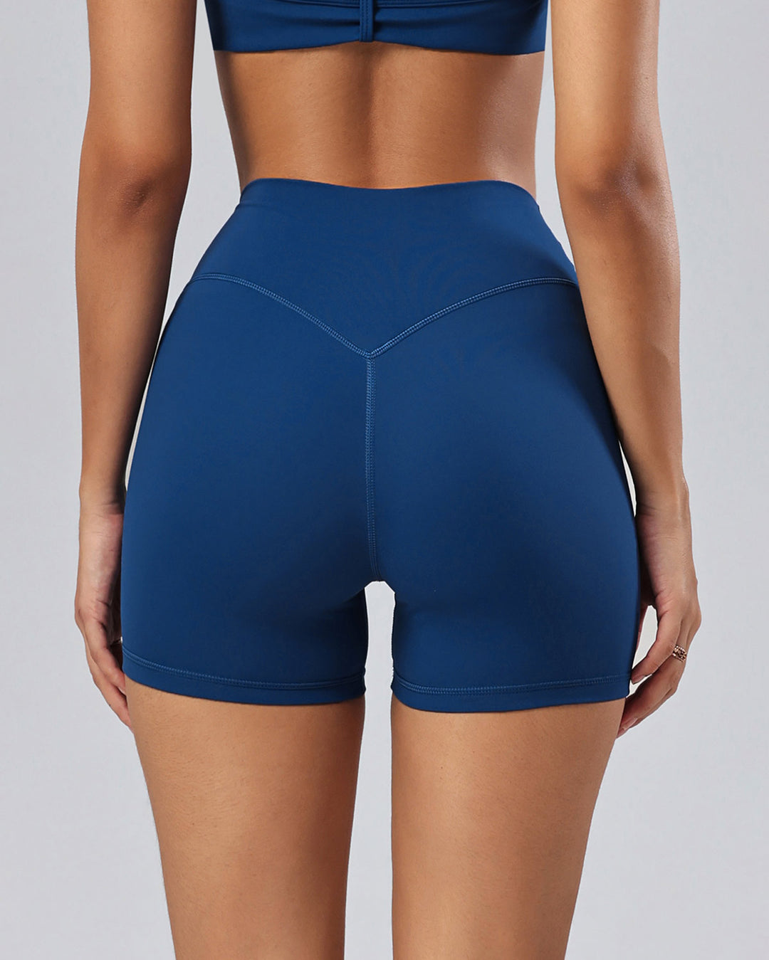 Haniya Seamless Shorts - Navy