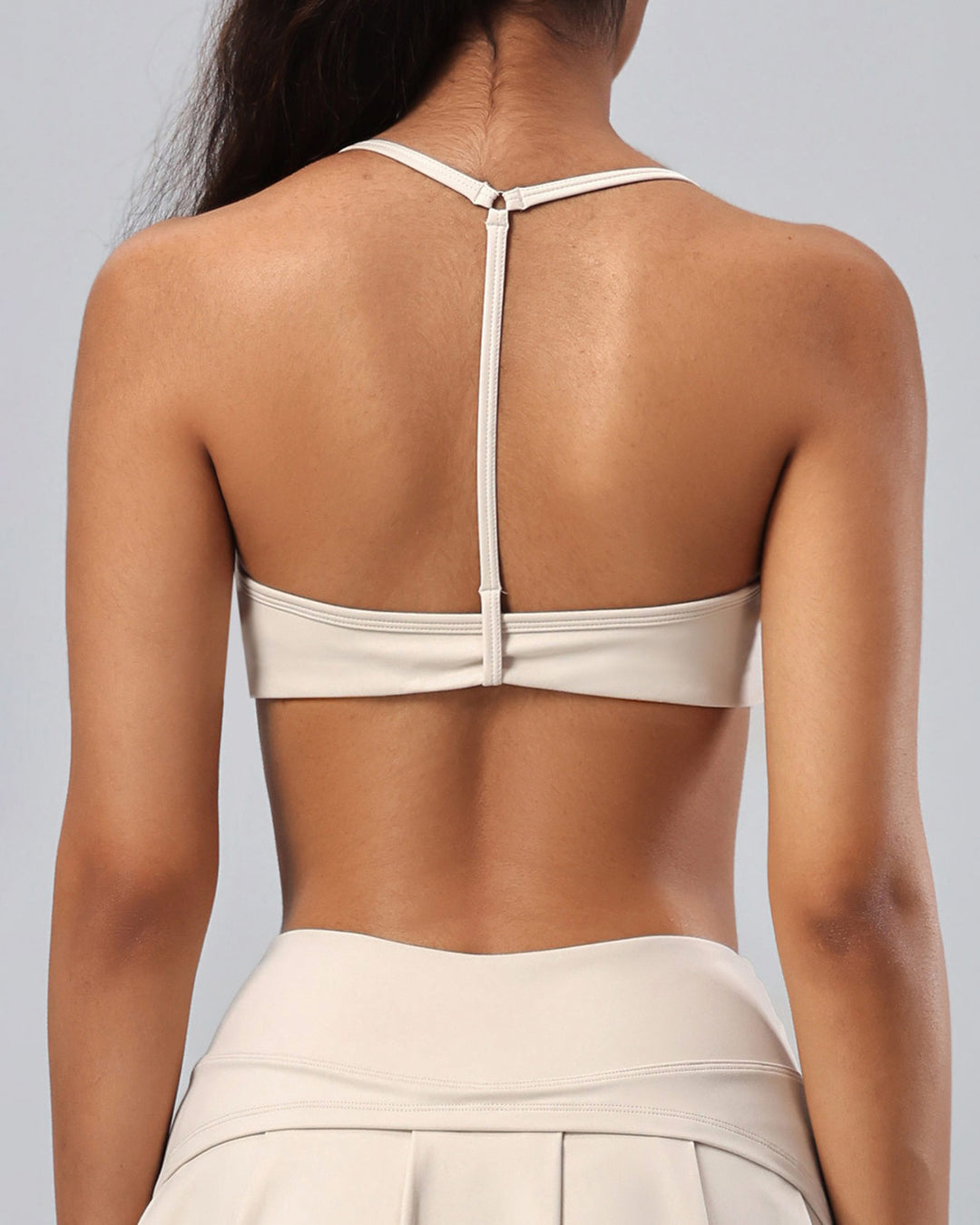 Haniya Sports Bra - Beige