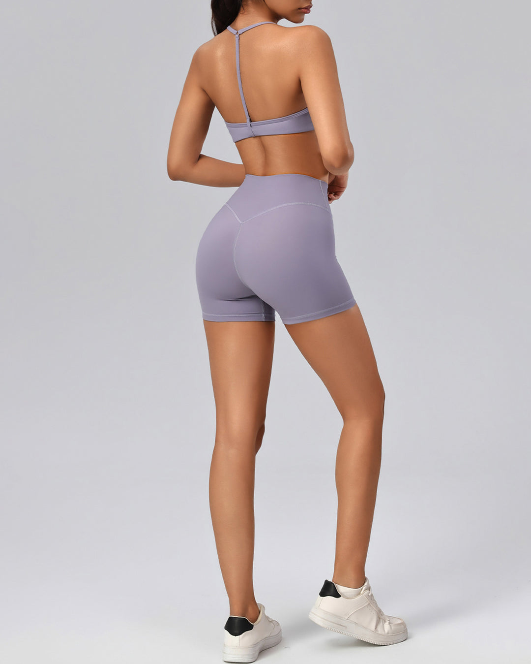 Haniya Sports Bra - Lilac