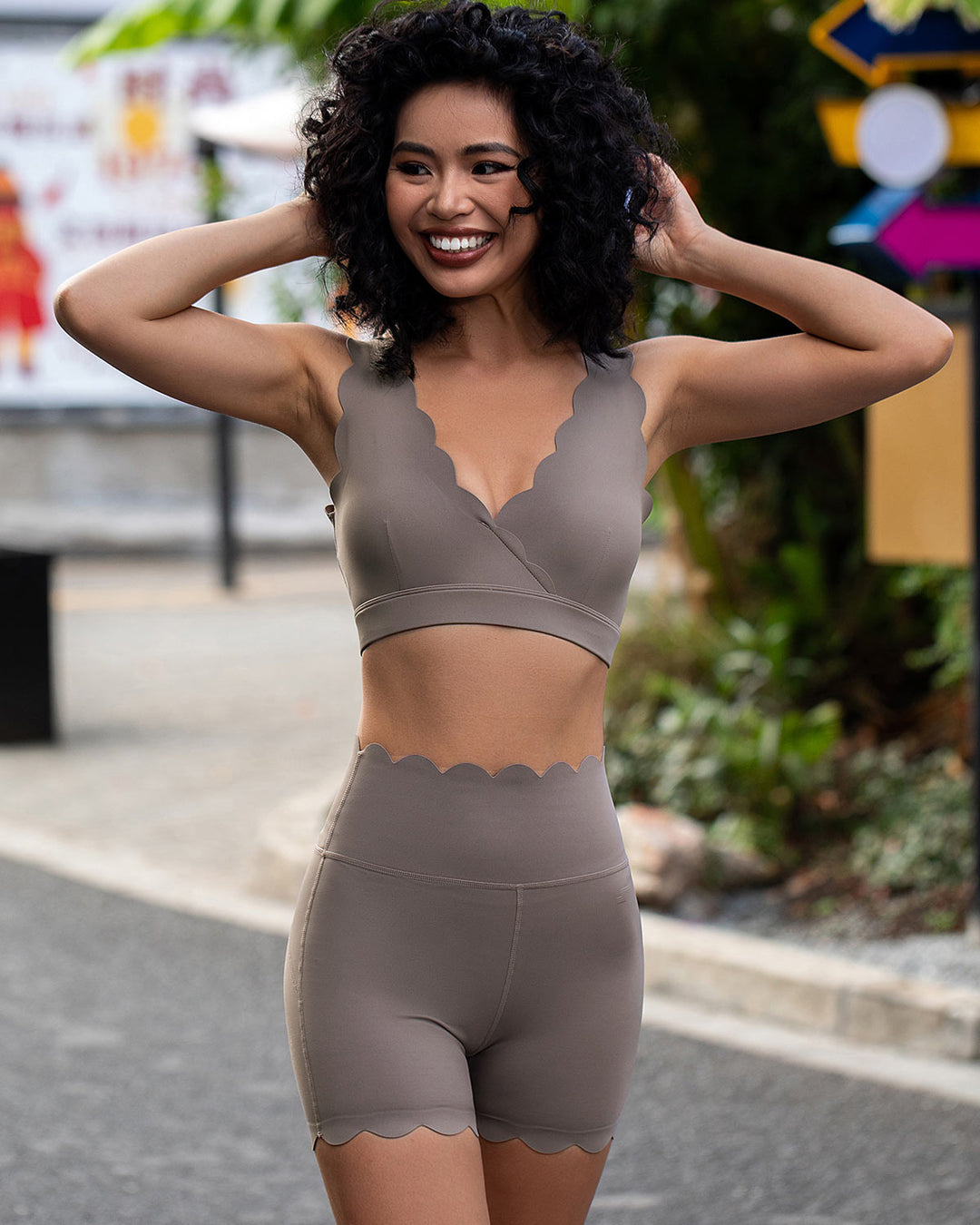 Haven Sports Bra - Taupe
