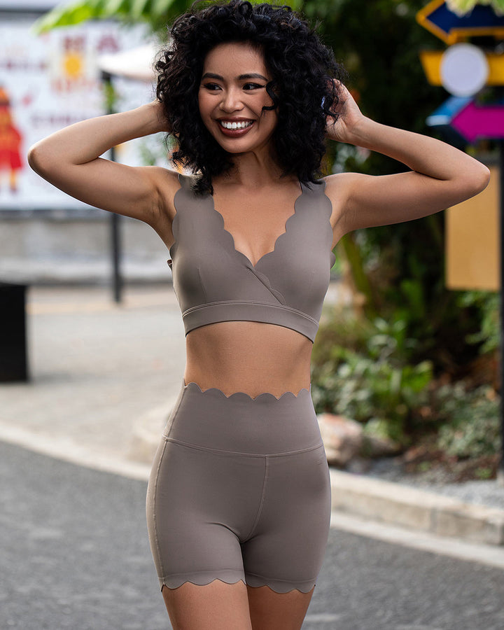 Haven Sports Bra - Taupe