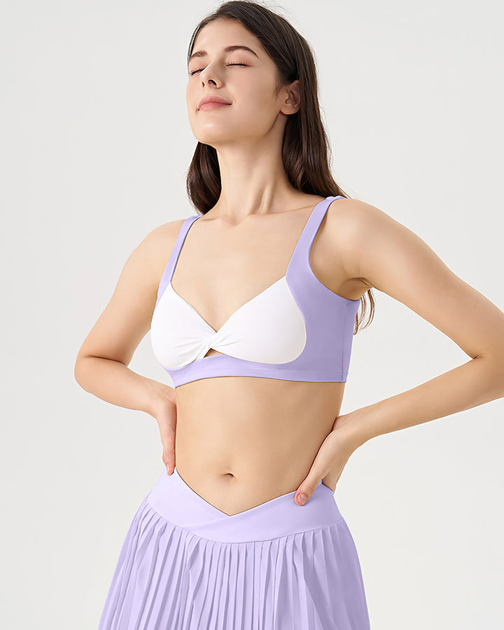Helena Sports Bra - Purple